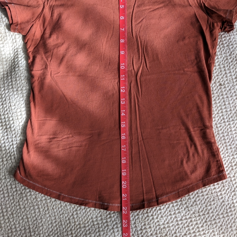 Tradlands Cotton Tee In 'Rust'' - image 3